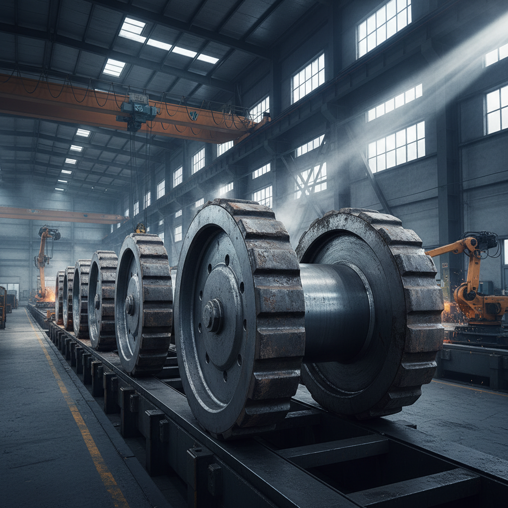 skid steer track rollers