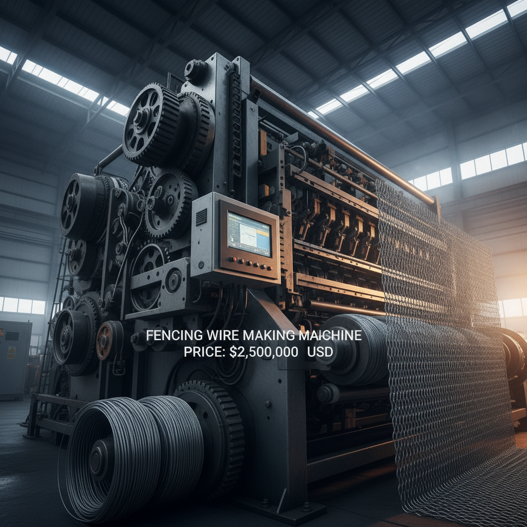 fencing wire making machine price