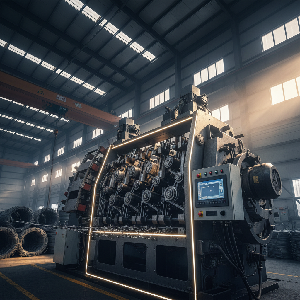 automatic barbed wire making machine price