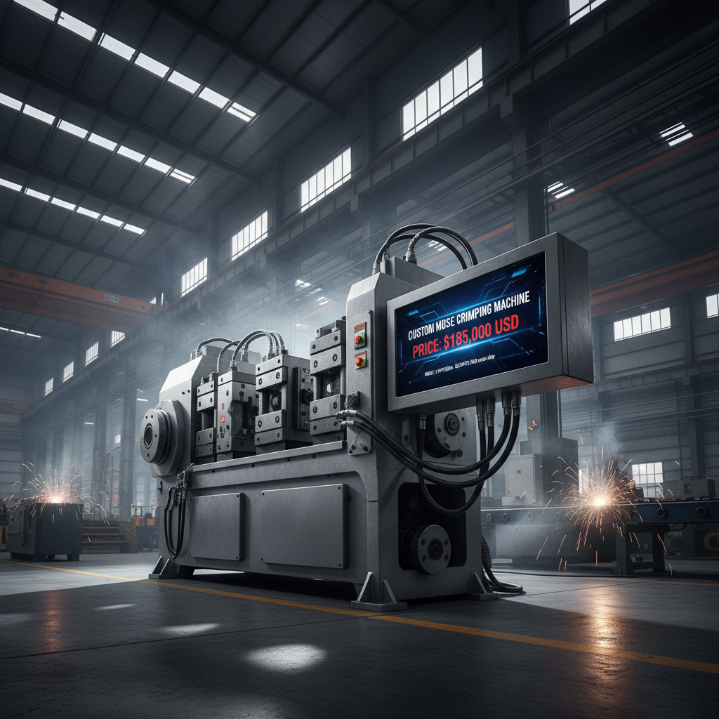 Custom hose crimping machine price