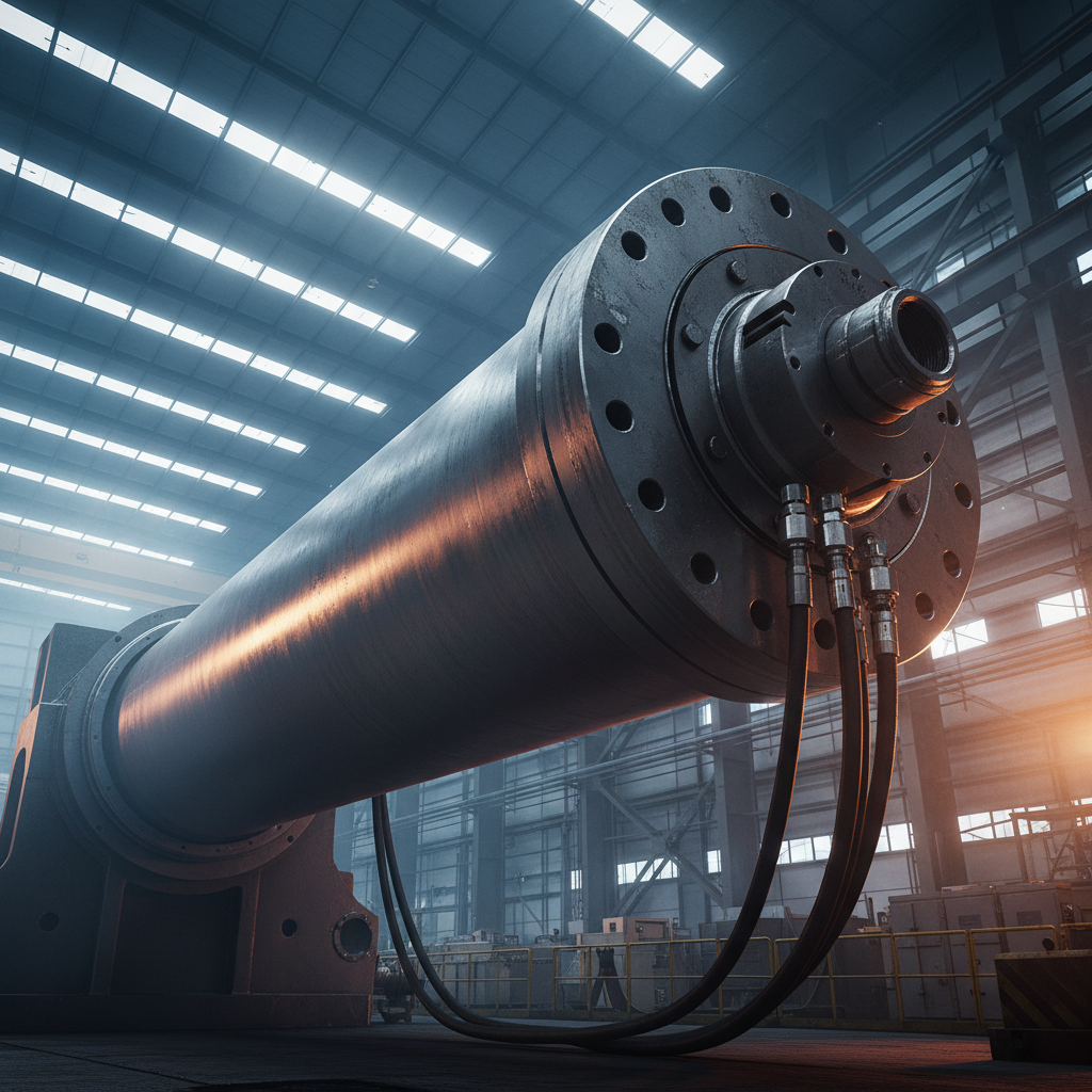 120 inch stroke hydraulic cylinder