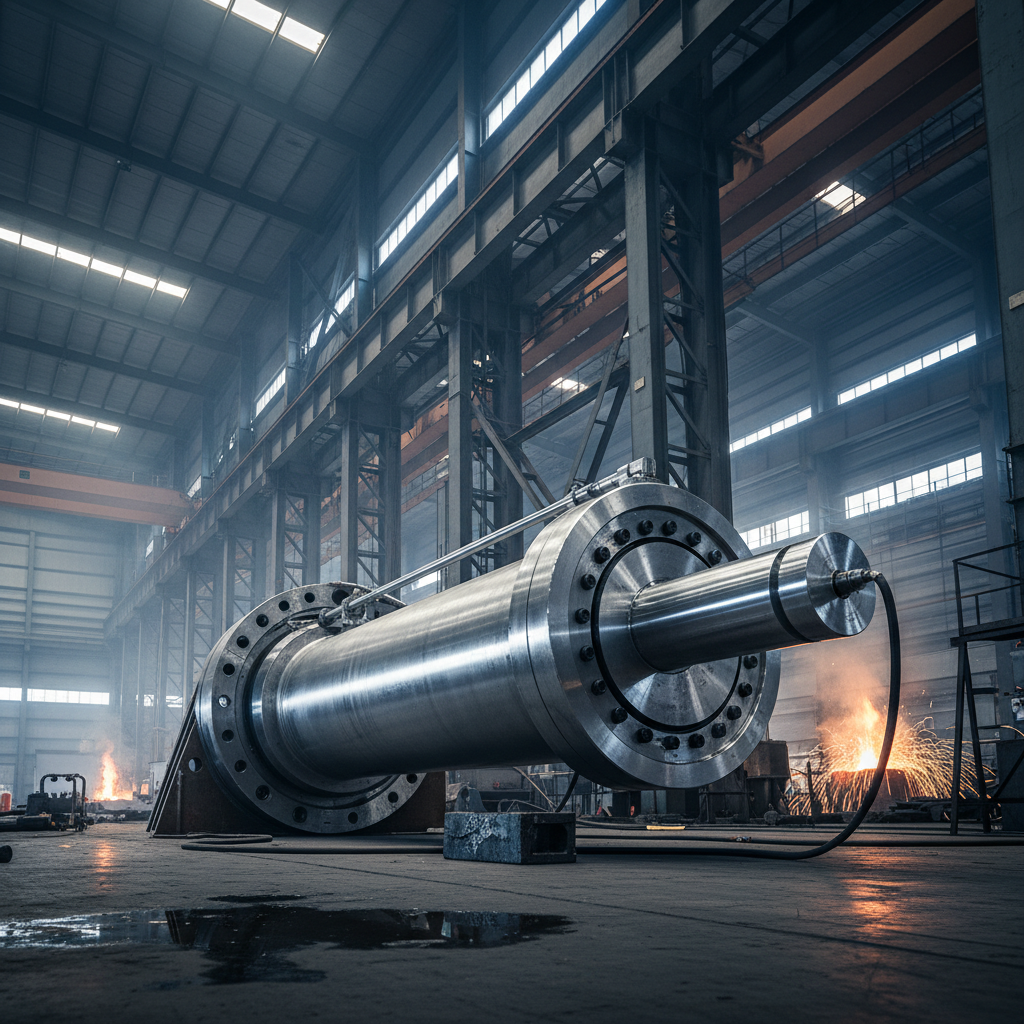 120 inch stroke hydraulic cylinder