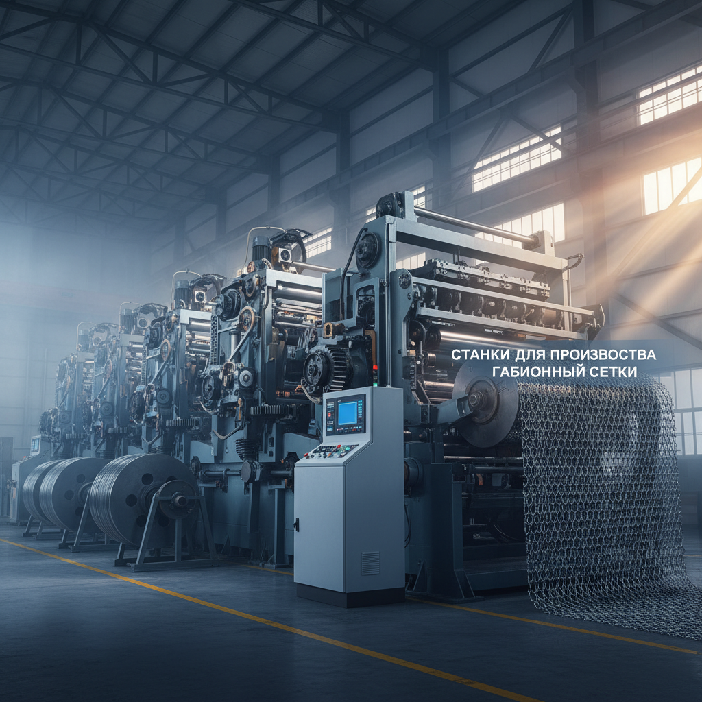 Станки для производства габионной сетки