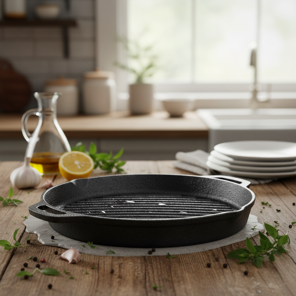 OEM cast iron grill pan
