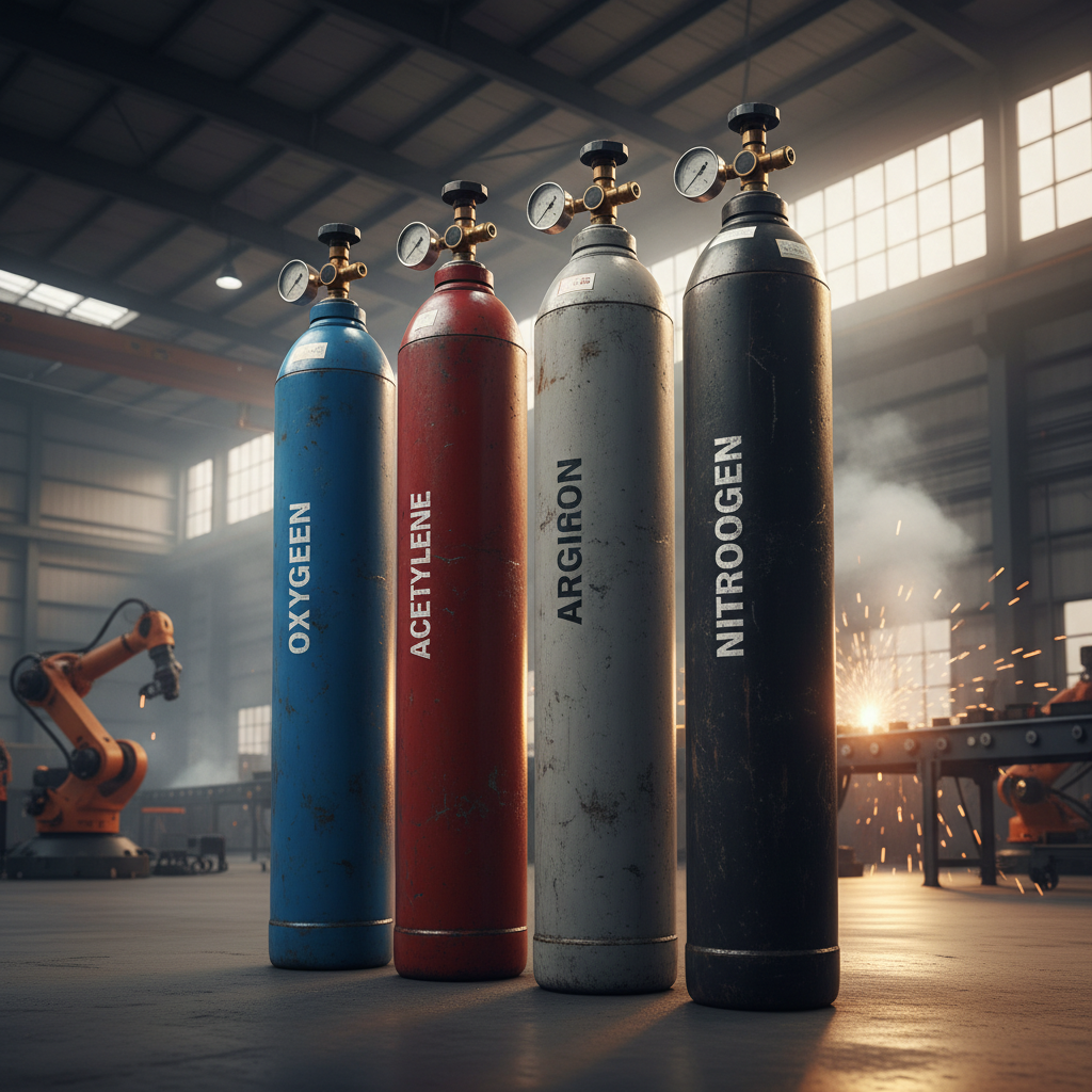 what are the 4 types of gas cylinders