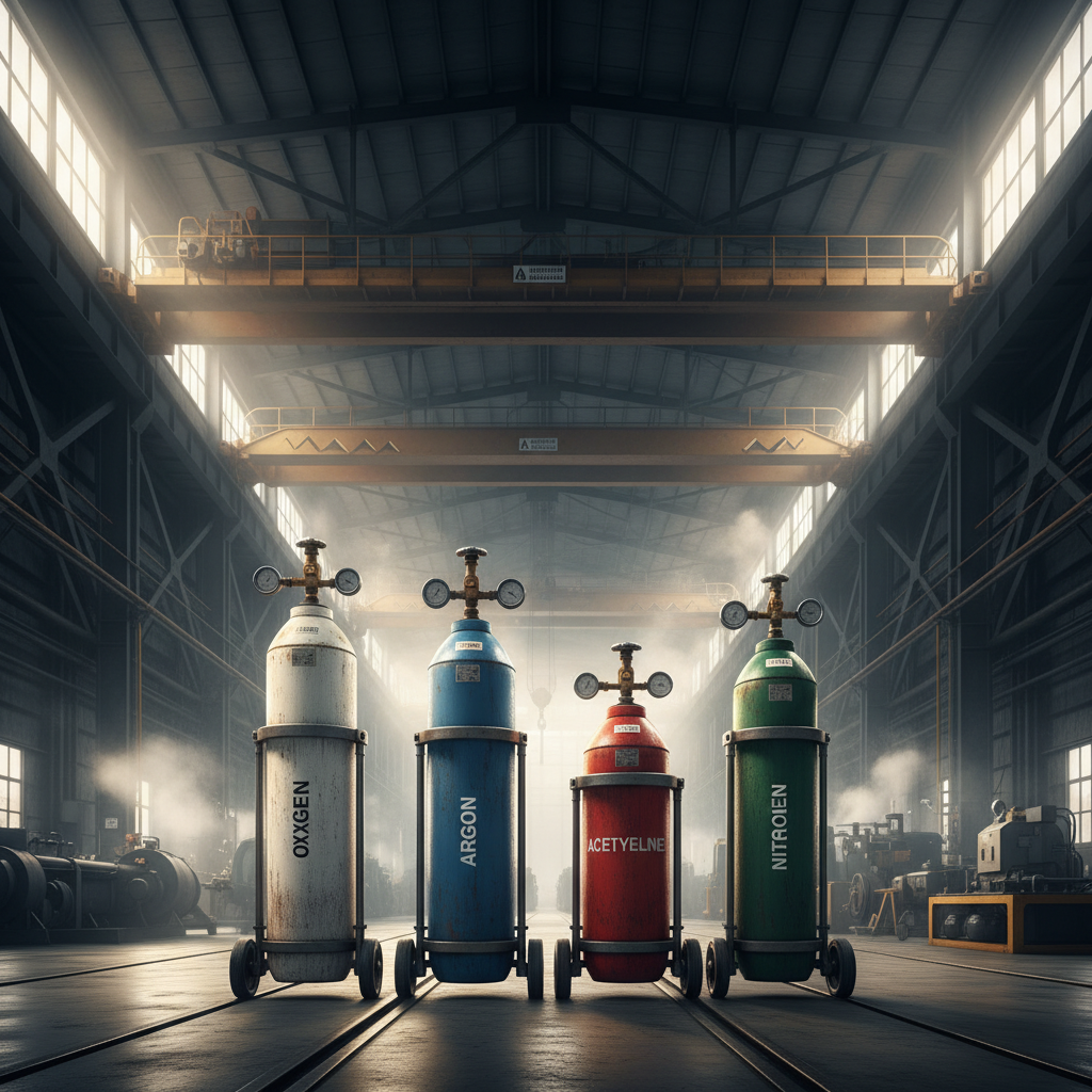 what are the 4 types of gas cylinders
