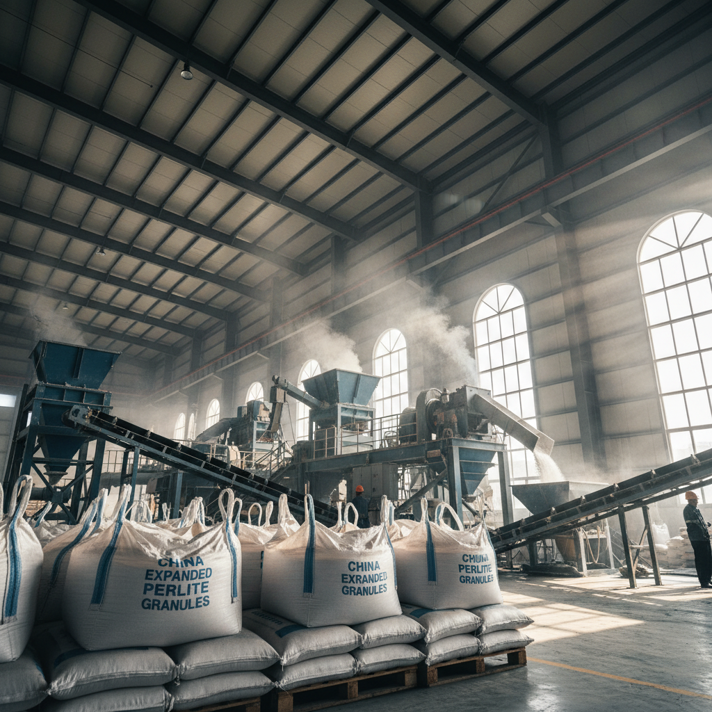 China expanded Perlite Granules