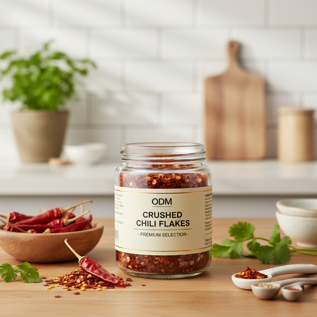 odm crushed chili flakes