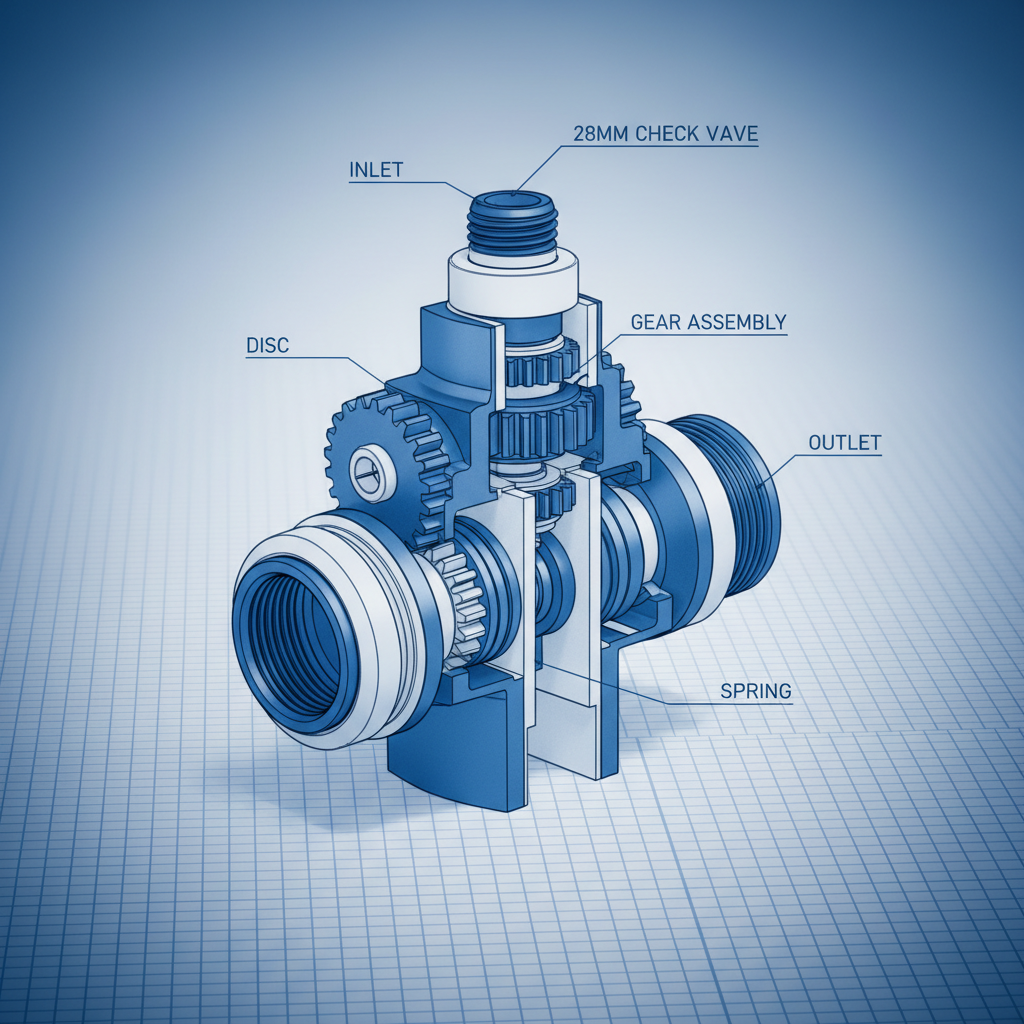 28mm check valve