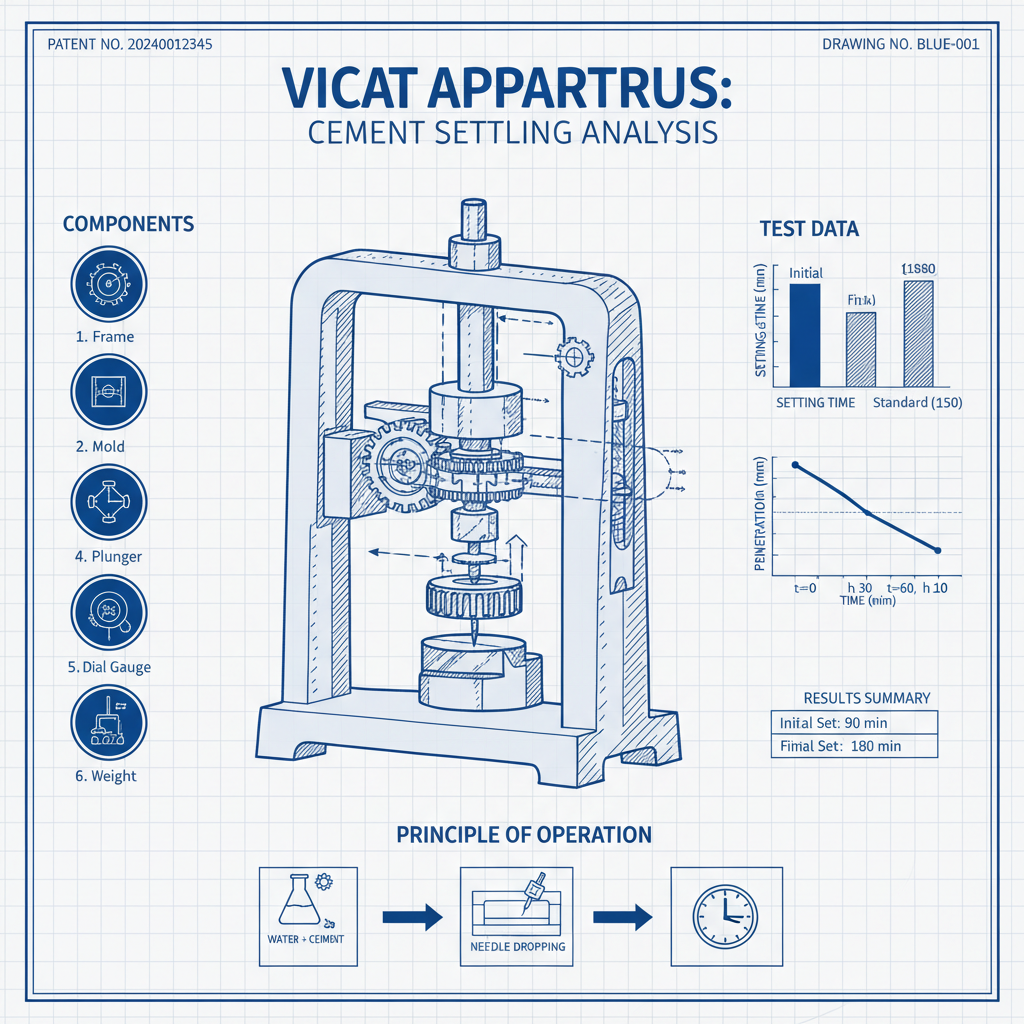 Vicat Needle Apparatus
