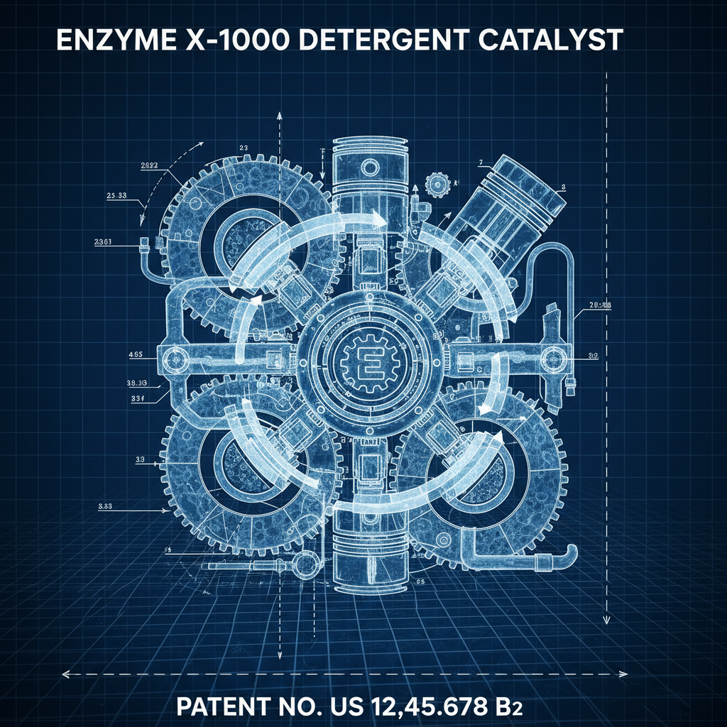 the enzyme used in detergent