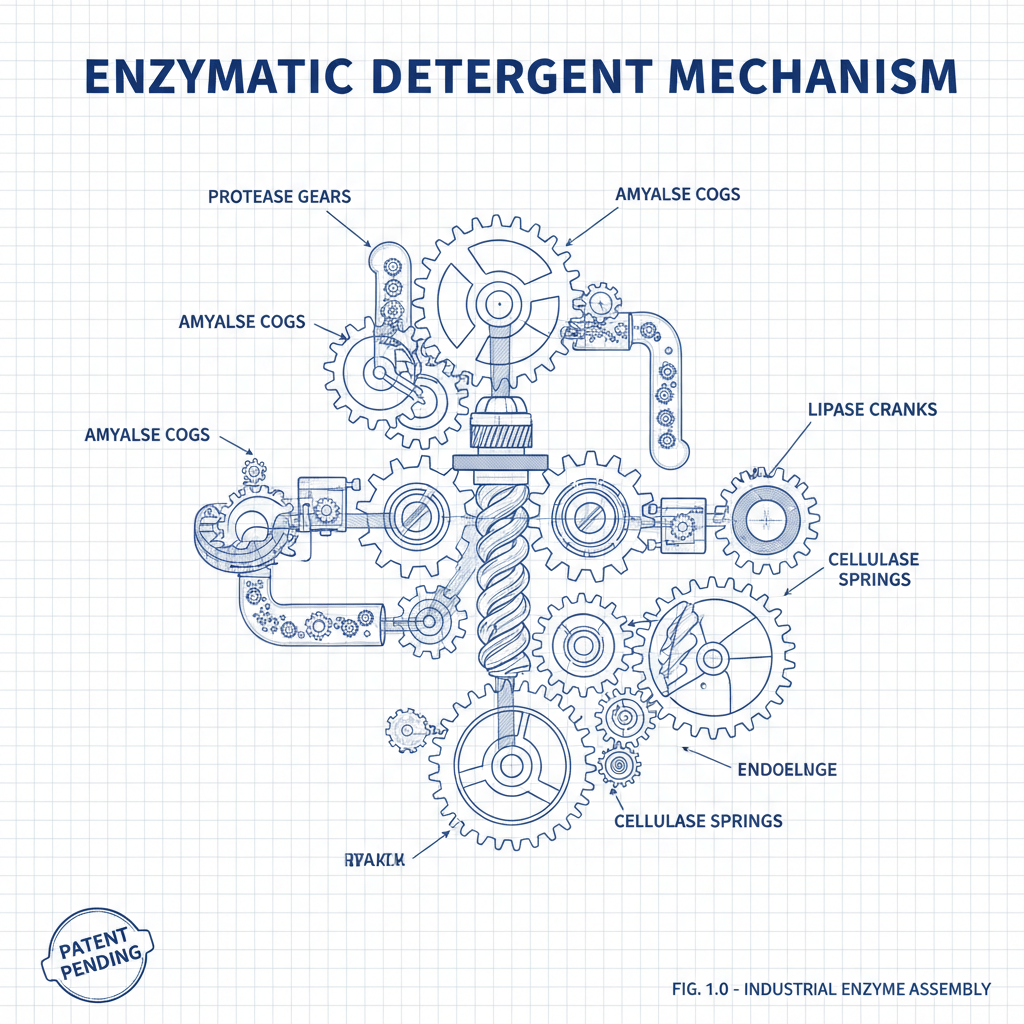 enzymes used in detergent industry