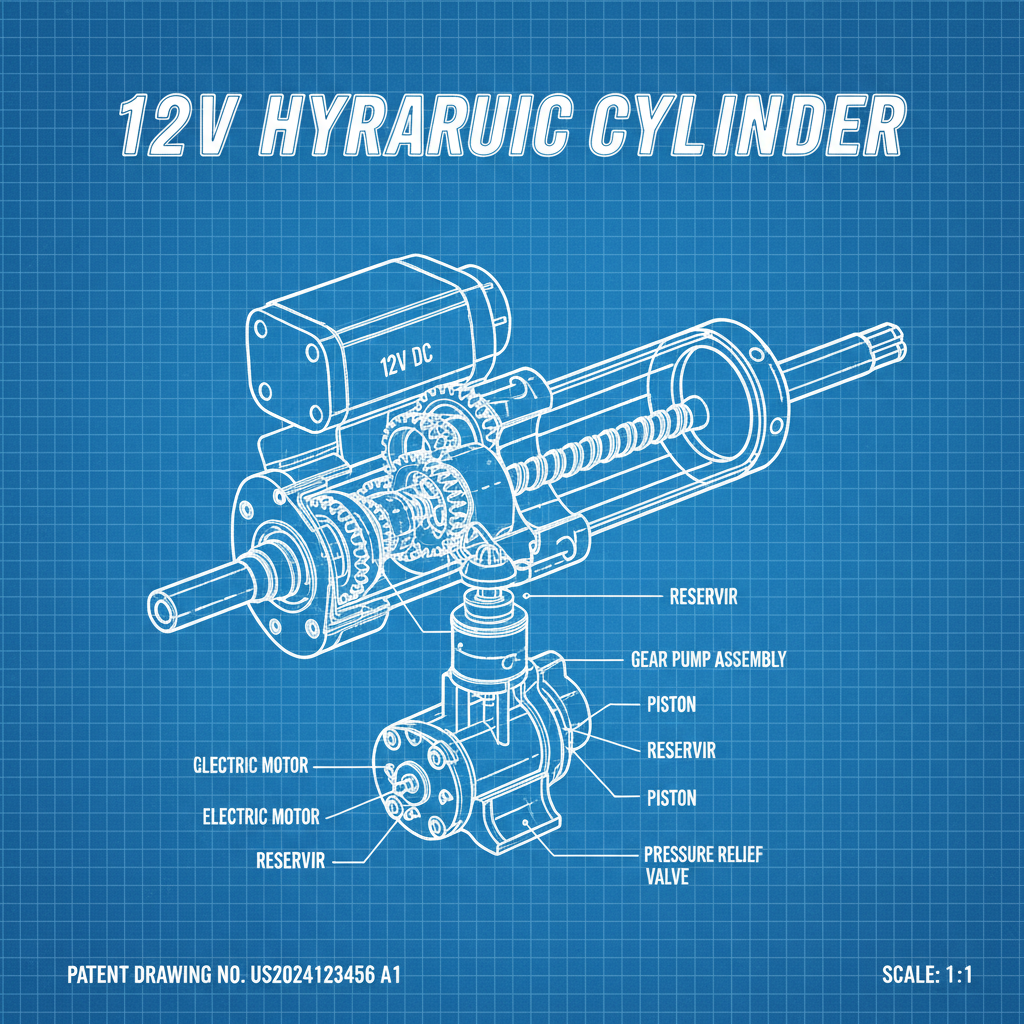 12v hydraulic cylinder