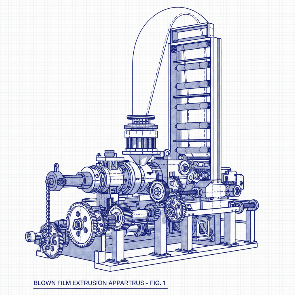 blown film production line