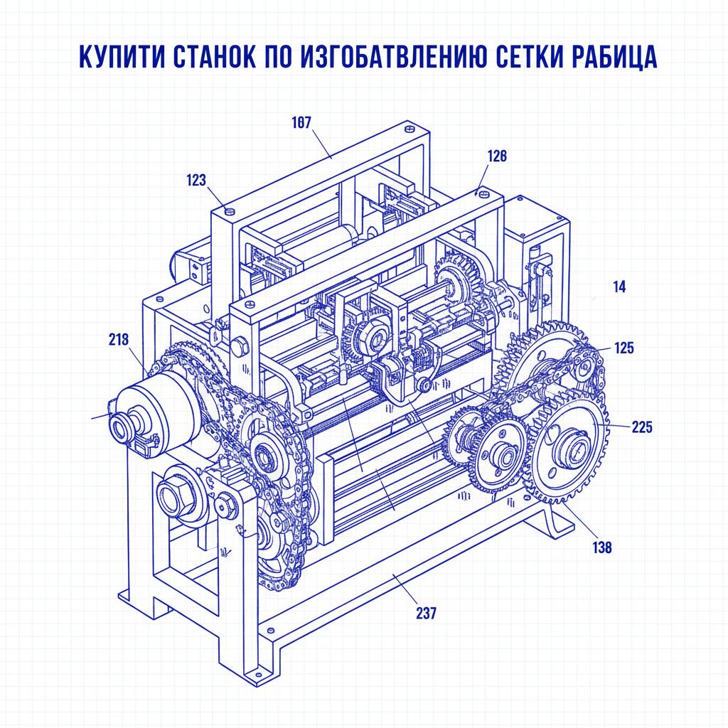купить станок по изготовлению сетки рабица