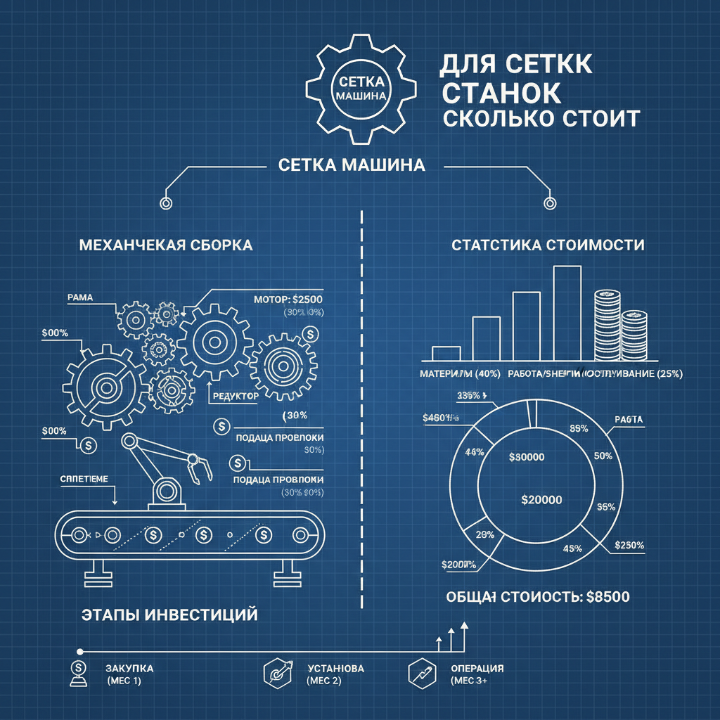 для сетки станок сколько стоит