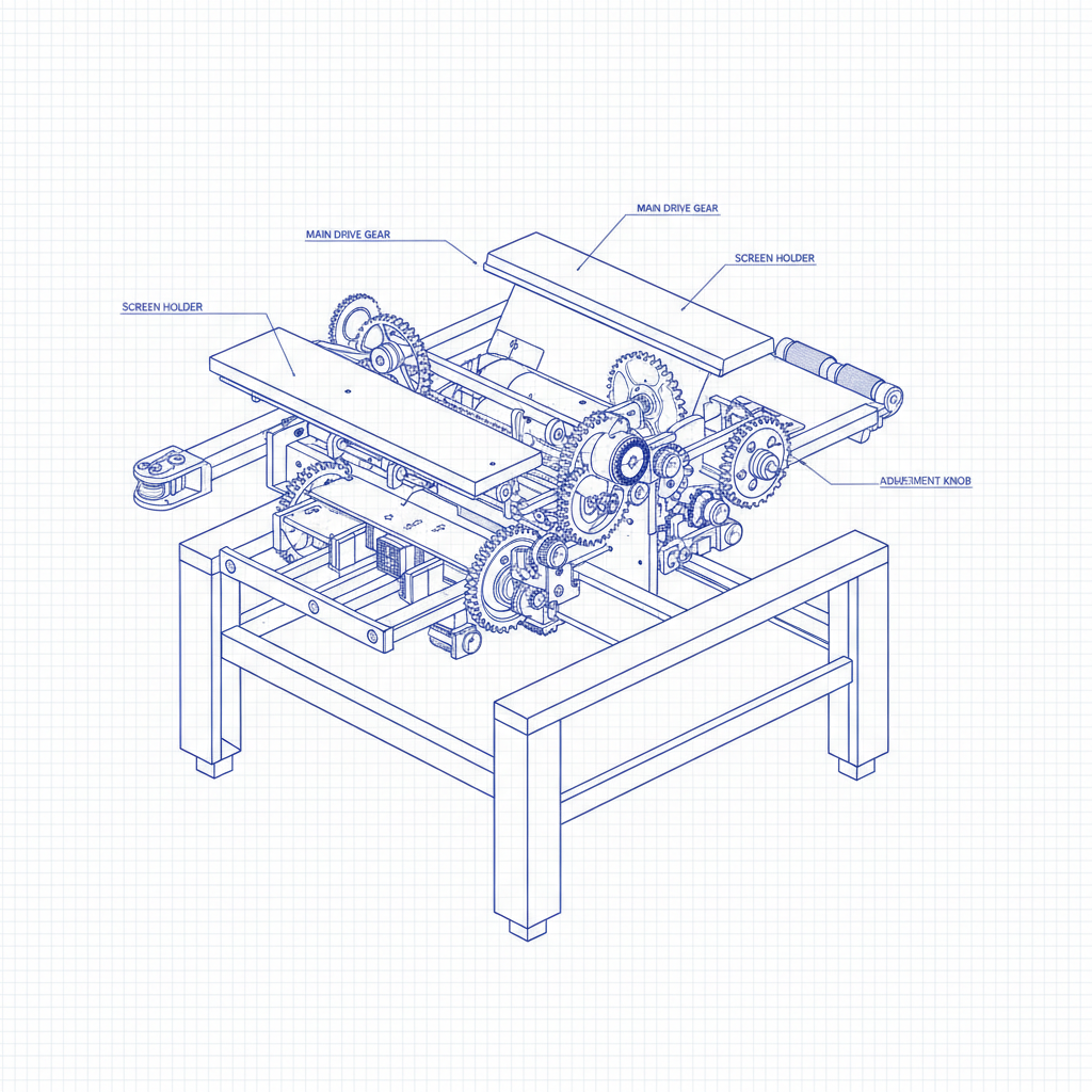 silkscreen printing machine