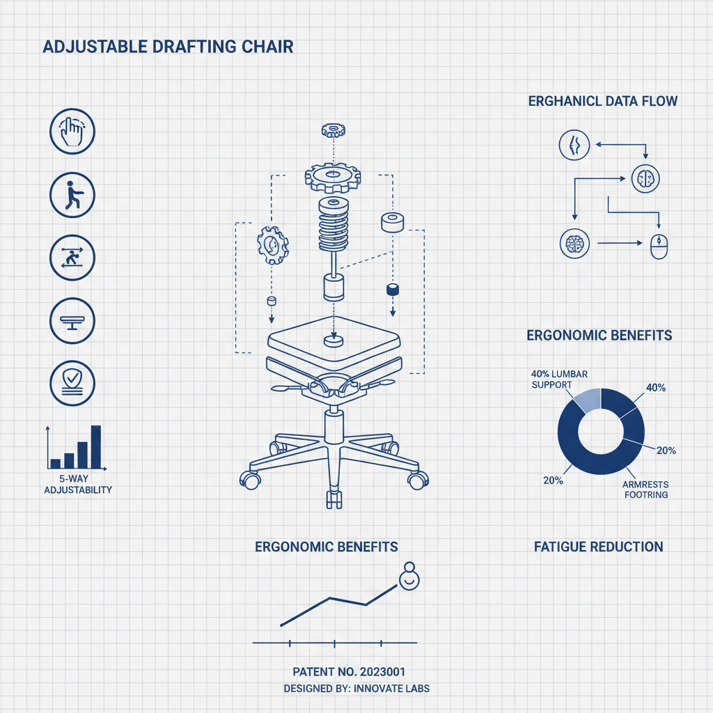 adjustable drafting chair