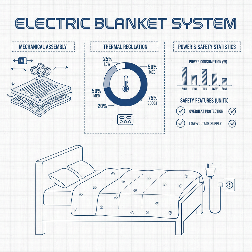 Experience Cozy Warmth with an Electric Blanket on Bed for Ultimate Comfort
