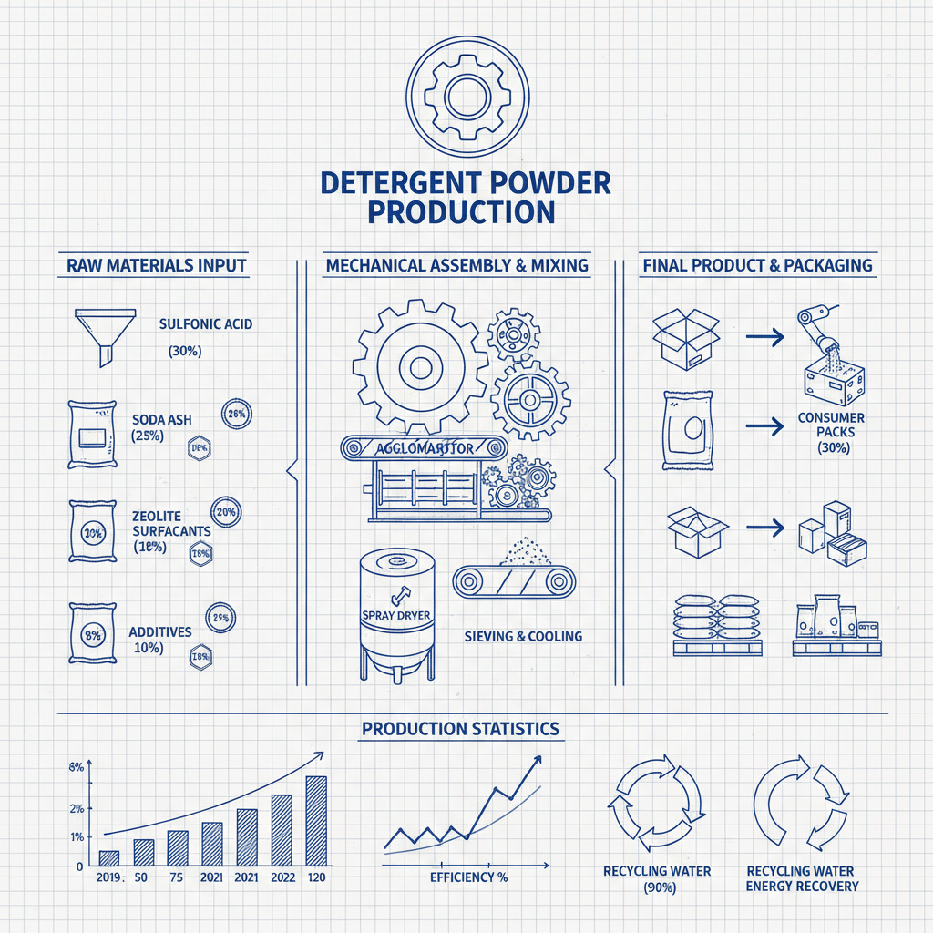 Comprehensive Guide to Establishing a Detergent Powder Making Plant