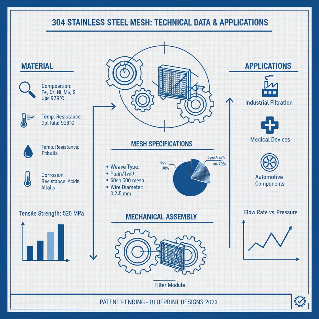 Exploring the Versatility and Benefits of 304 Stainless Steel Mesh Applications