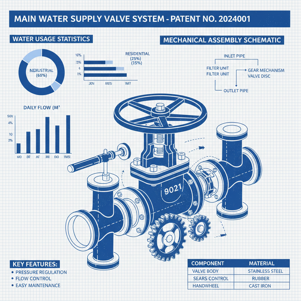 main water supply valve