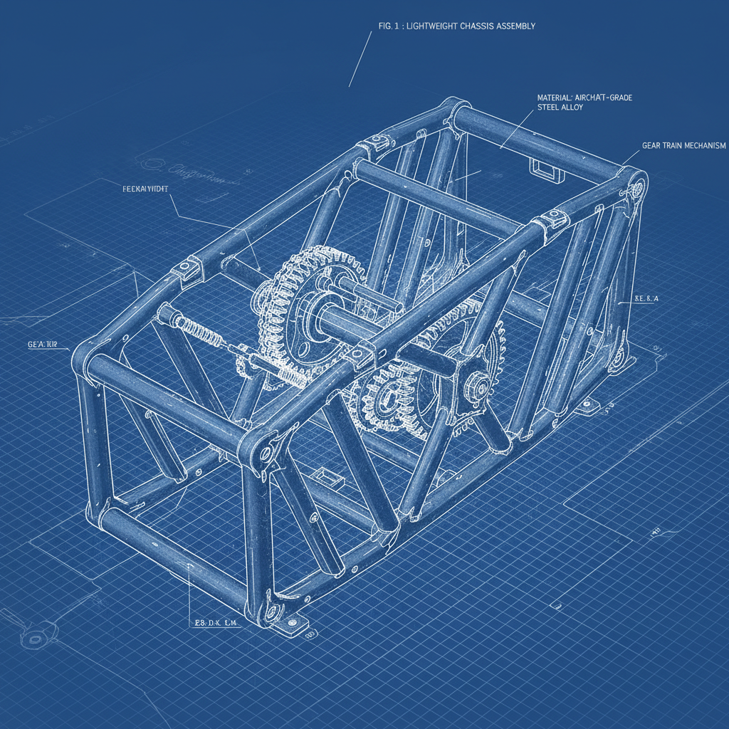lightweight steel frame