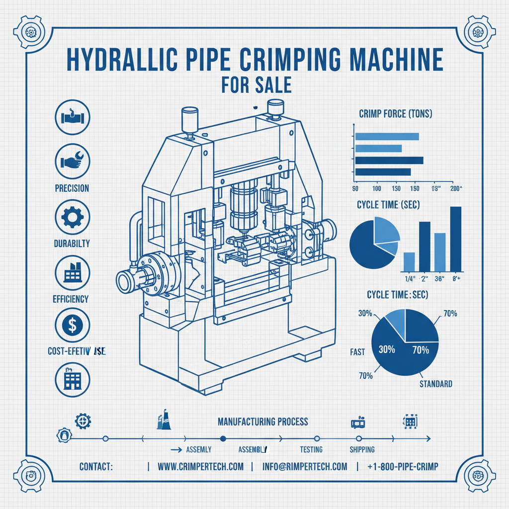 hydraulic pipe crimping machine for sale