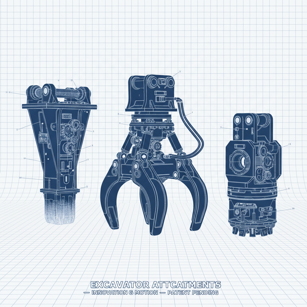 excavator attachments for sale