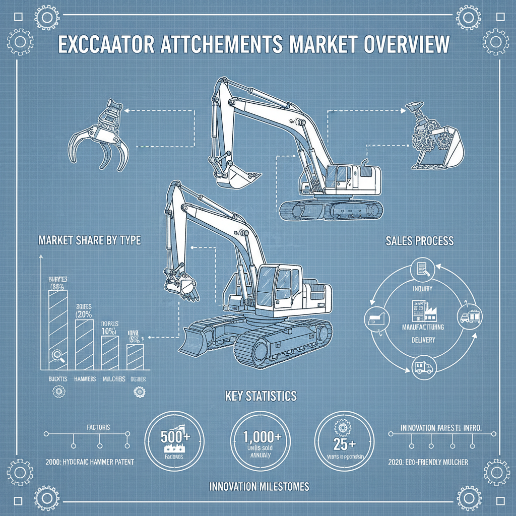 excavator attachments for sale