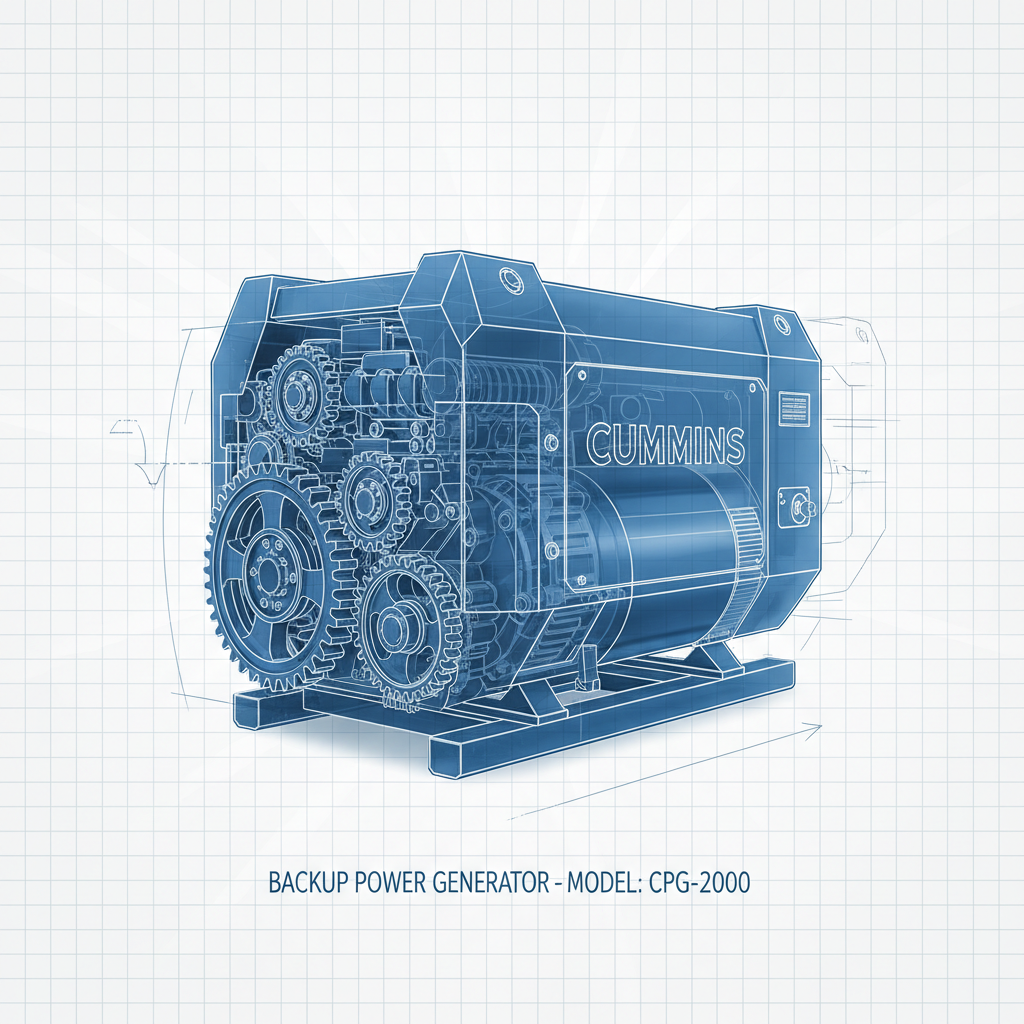 cummins backup generator Supplier