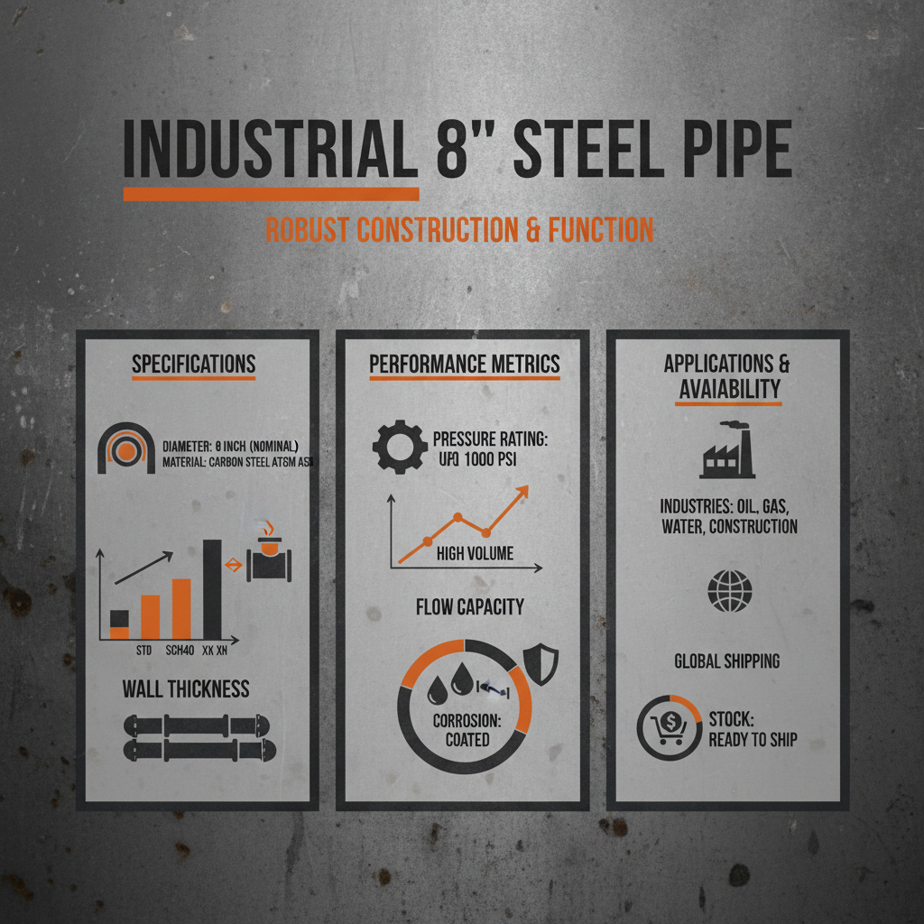 Comprehensive Guide to 8 inch Steel Pipe for Sale and Industrial Applications