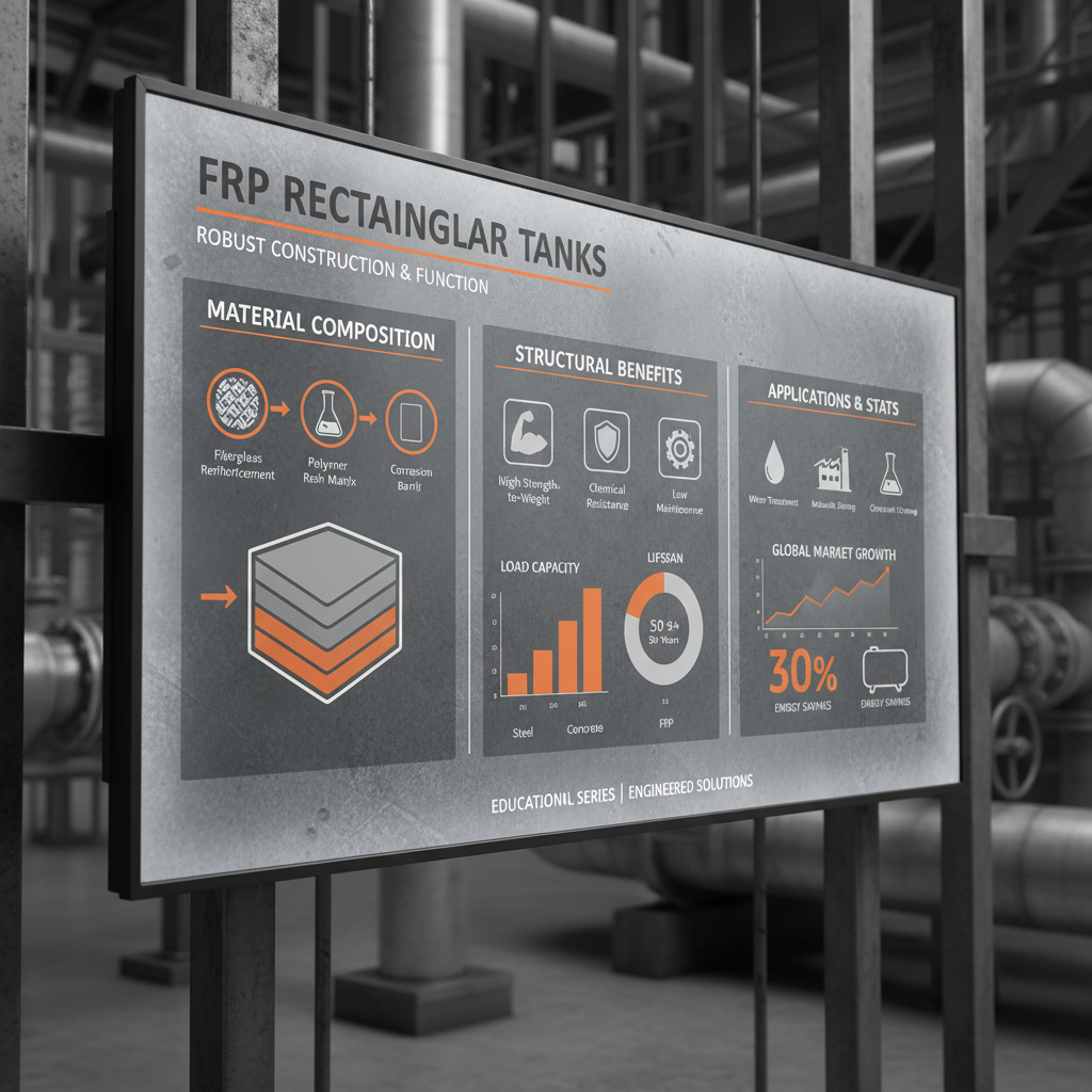 Advancements in frp rectangular tank for Industrial and Environmental Solutions