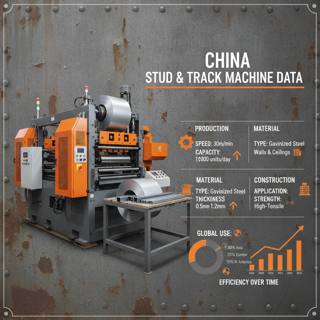 Revolutionizing Construction with Advanced China Stud and Track Machine Technology
