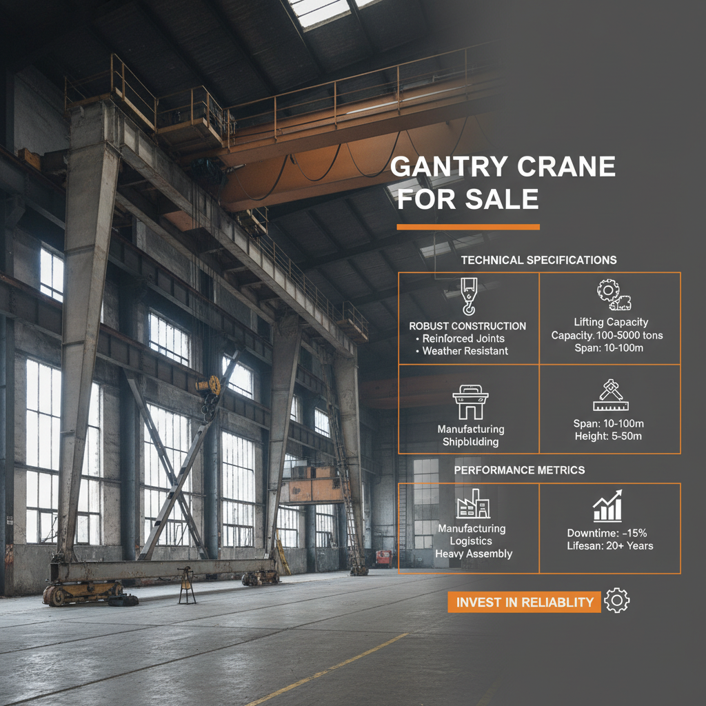 Comprehensive Guide to Gantry Systems and Gantry for Sale Solutions
