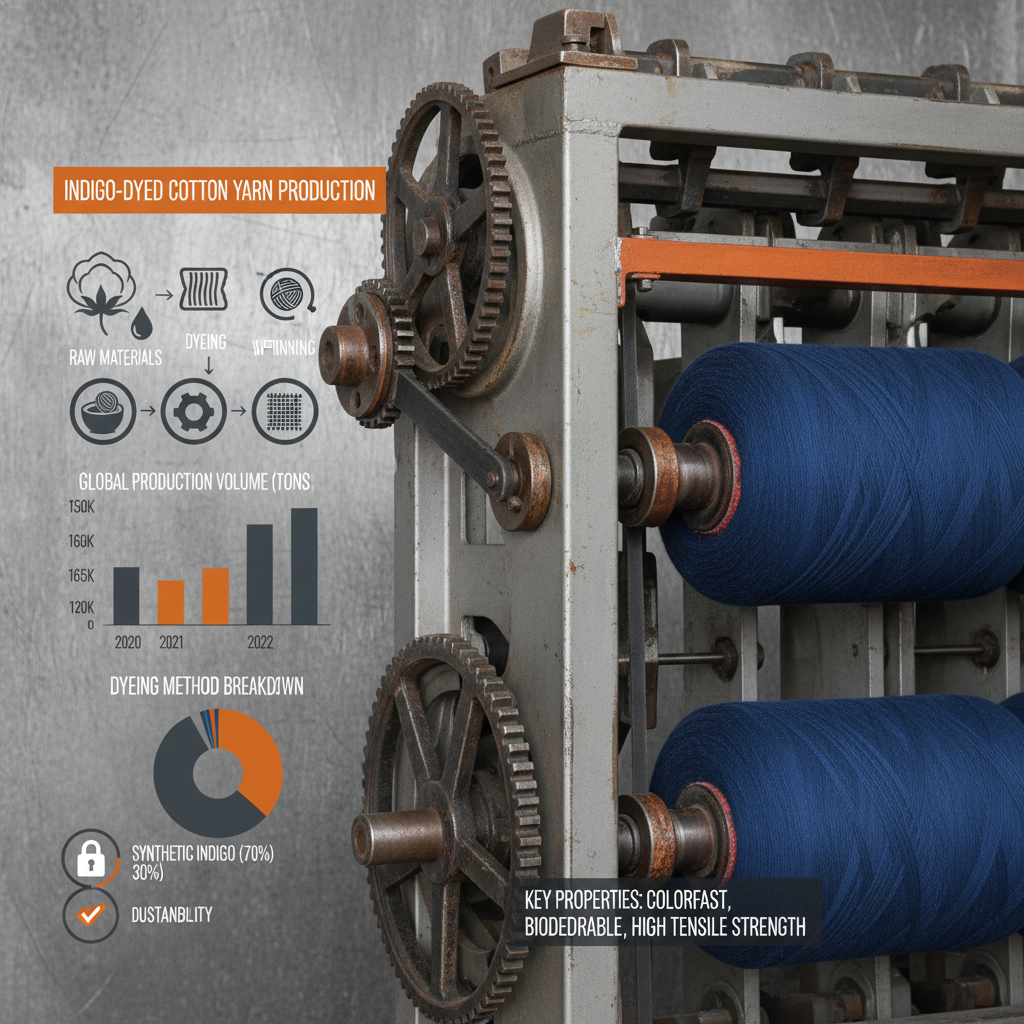 Exploring the Rich Heritage and Sustainable Future of indigo dyed cotton yarn