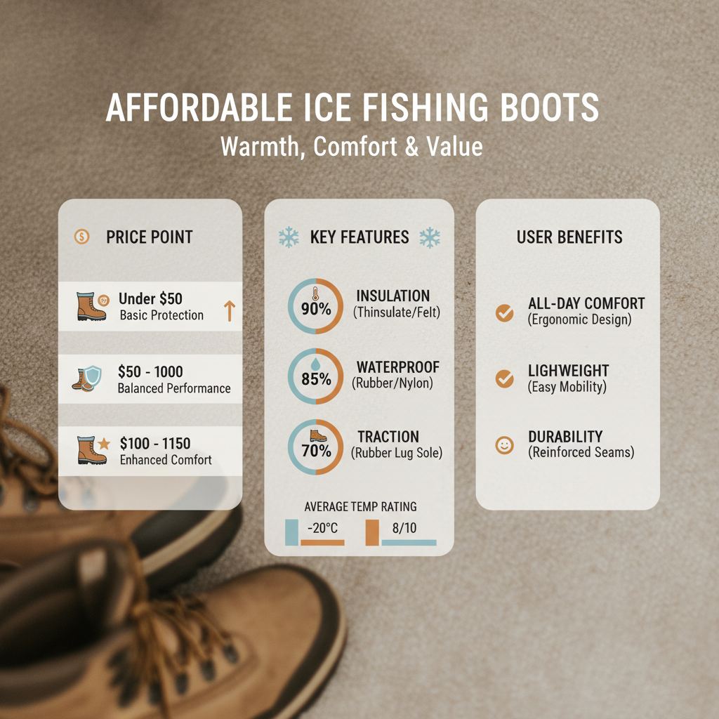 Find the Best Cheap Ice Fishing Boots for Safe Winter Adventures