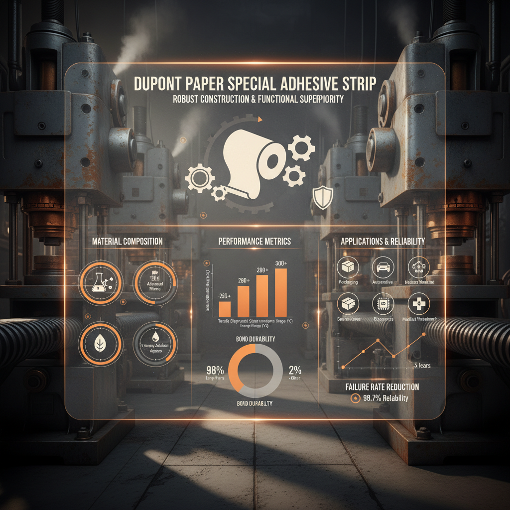 Dupont Paper Special Adhesive Strip Innovative Bonding Solutions