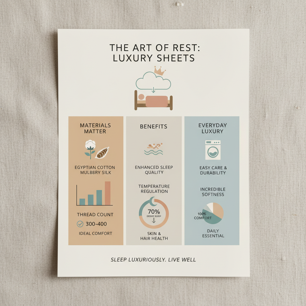 Investing in Luxurious Sheets for Restorative Sleep and Wellbeing