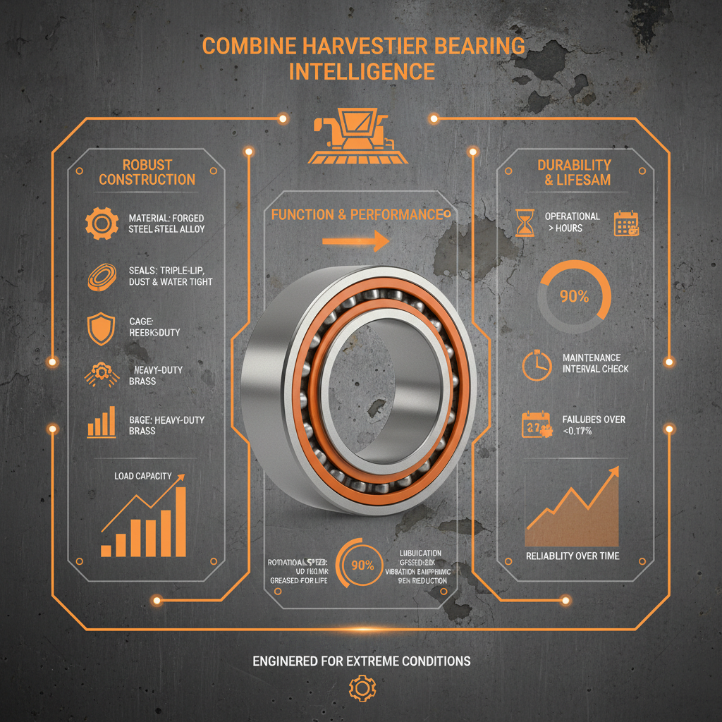 Optimizing Agricultural Yields with Durable Combine Harvester Bearings