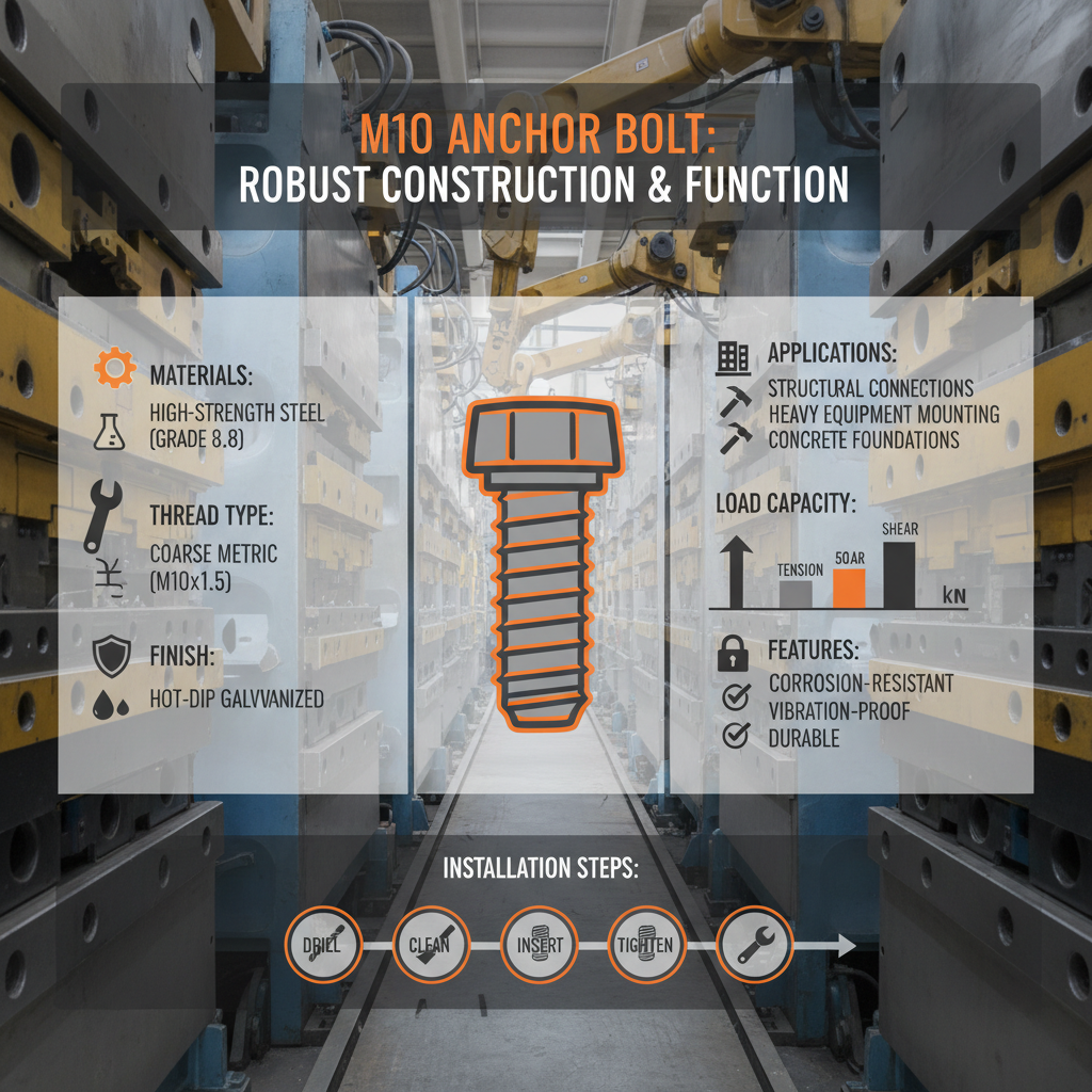 Understanding the Crucial Role of the m10 Anchor Bolt in Modern Infrastructure