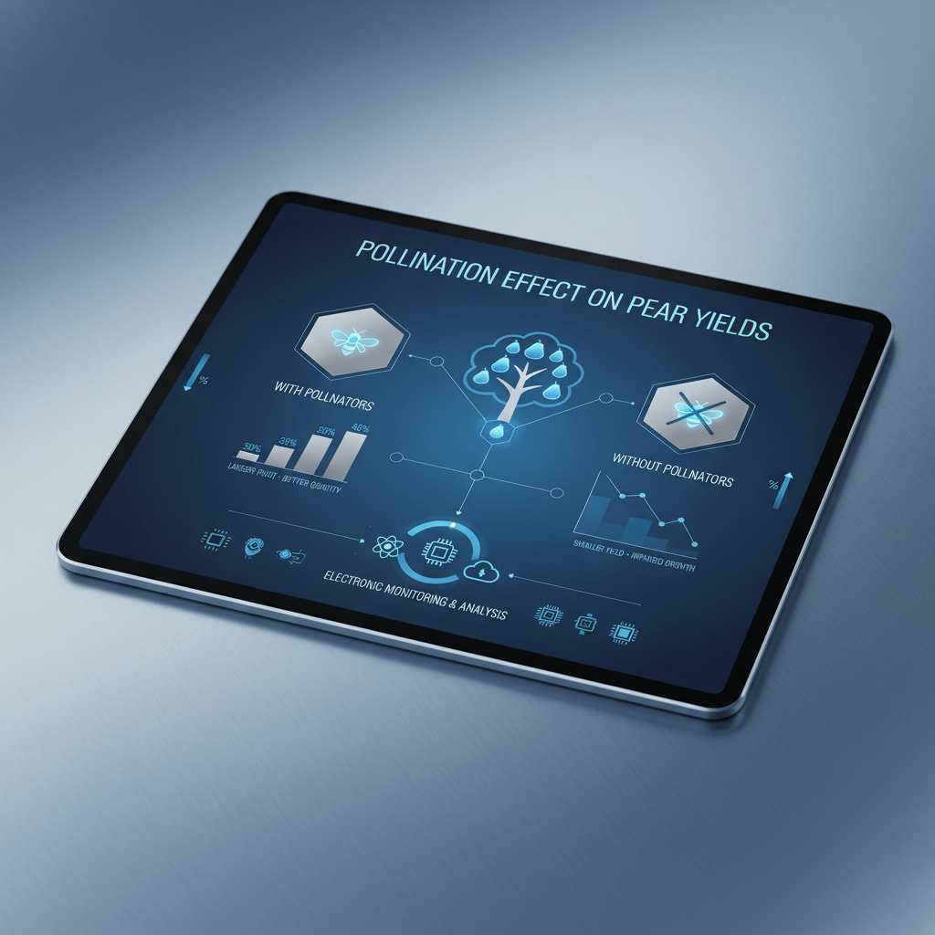 Understanding the Critical Effect of Pollination on Pear Trees for Optimal Yields