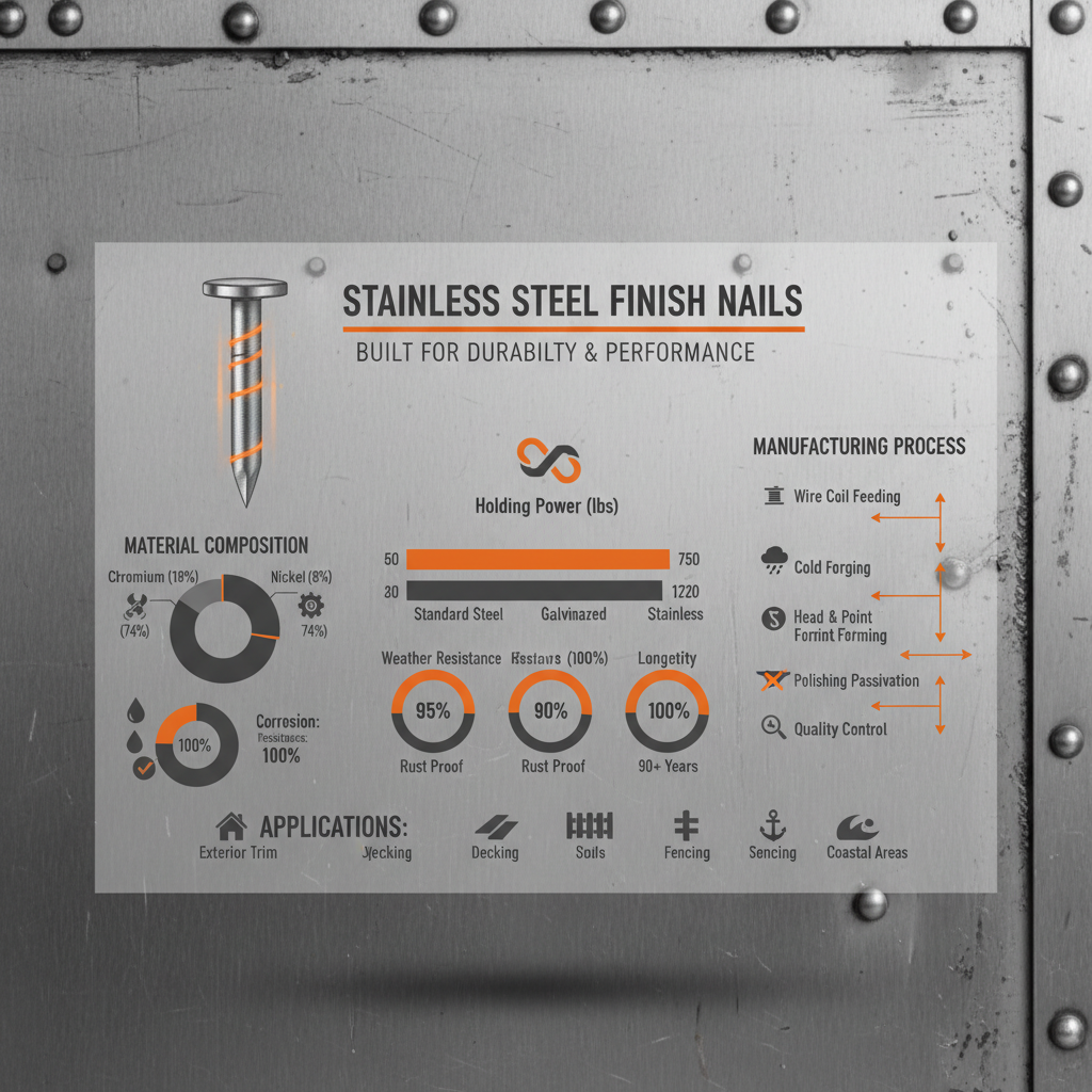 Exploring the Advantages of Stainless Finish Nails in Modern Construction