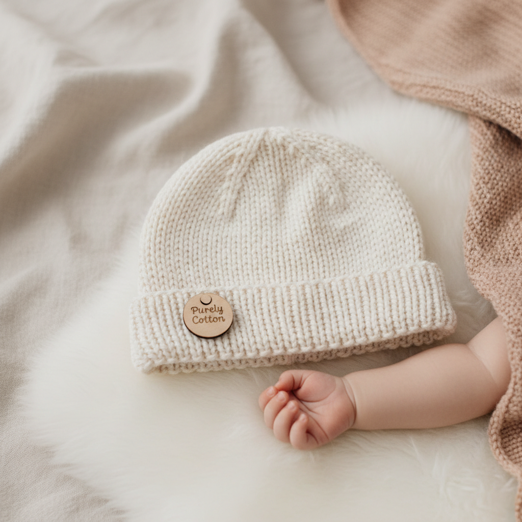 The Essential 100 Cotton Knitted Baby Special Hat for Infant Comfort and Safety