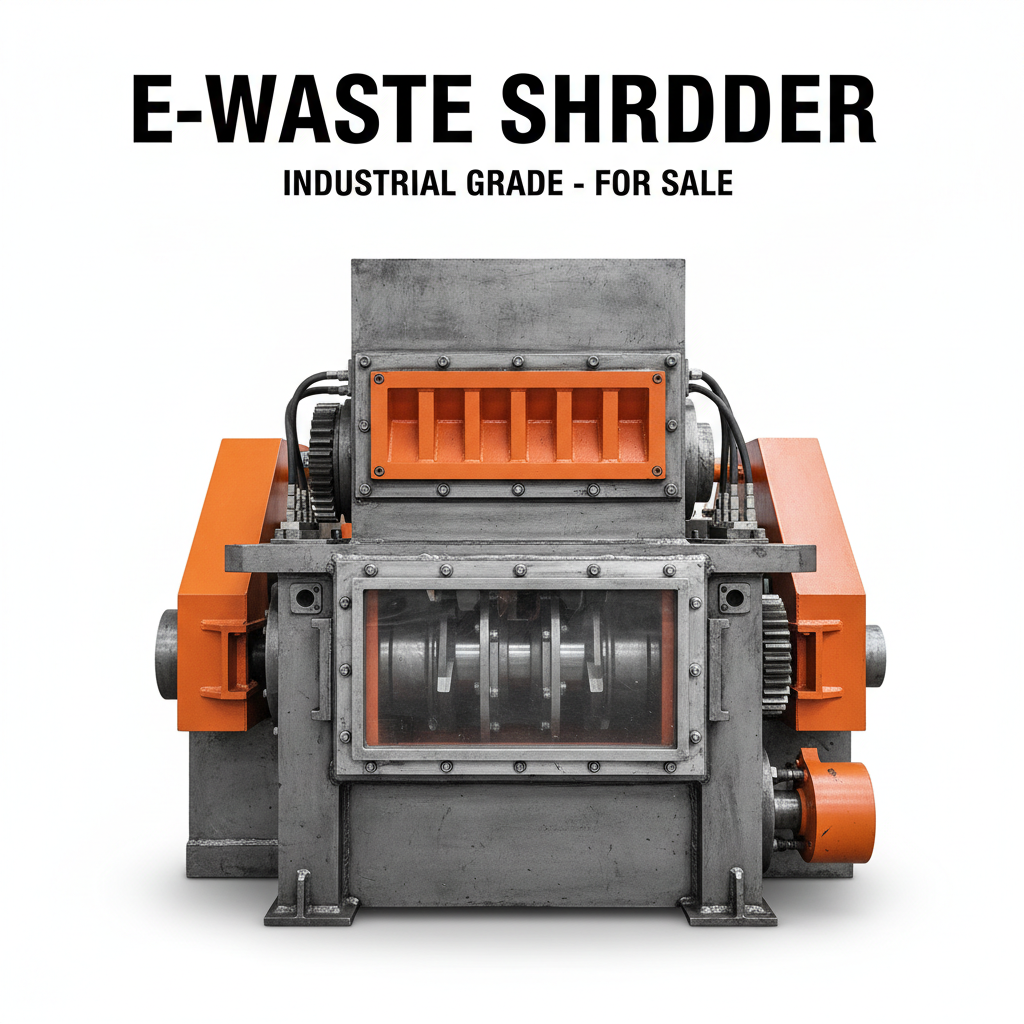 Investing in a Robust e waste shredder for sale for Sustainable Recycling Solutions