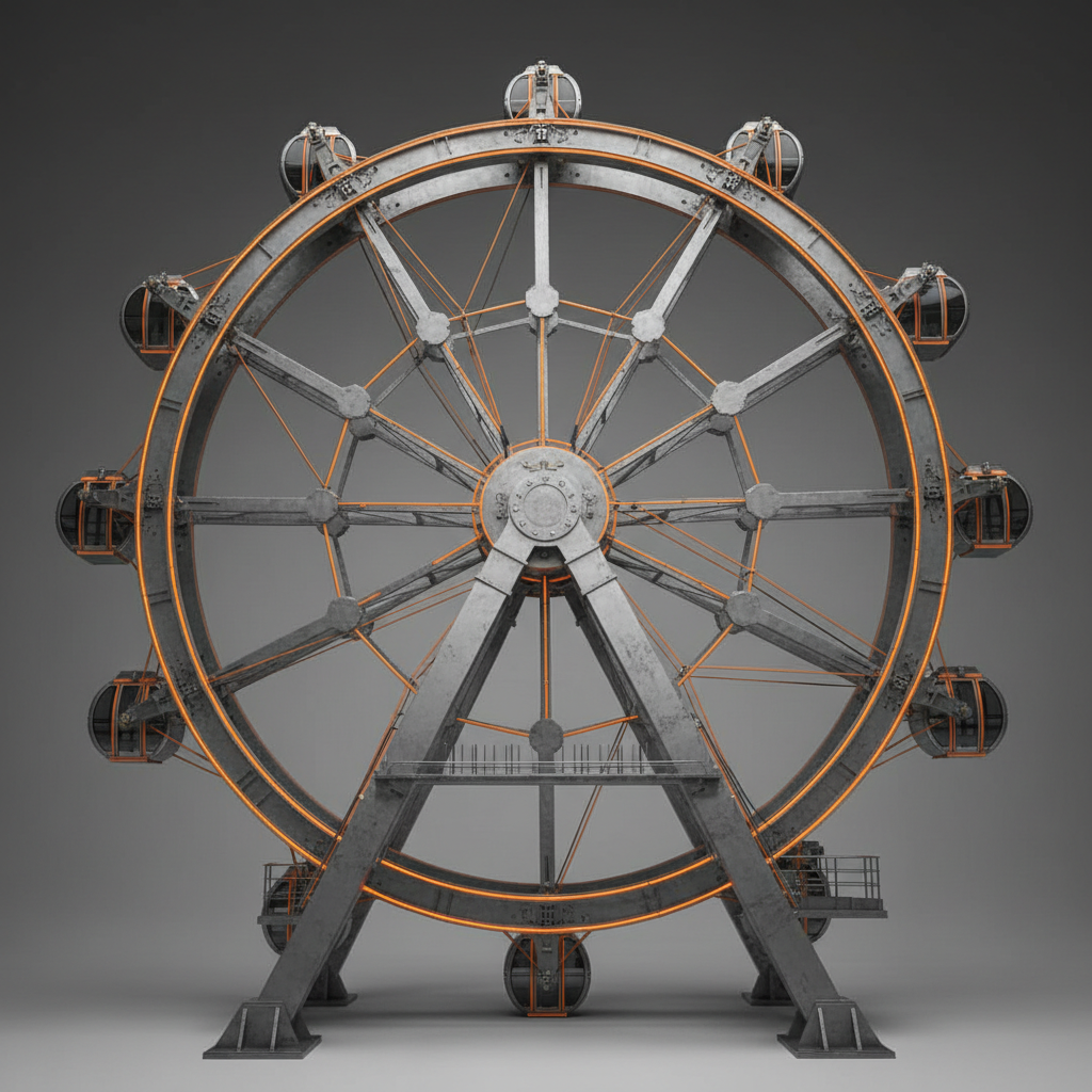 The High Roller Ferris Wheel A Modern Engineering and Tourism Icon