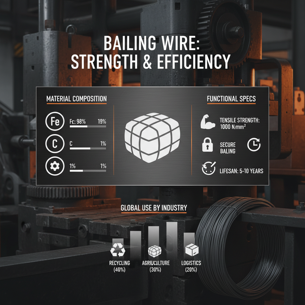 The Vital Role of Bailing Wires in Modern Industries and Disaster Relief