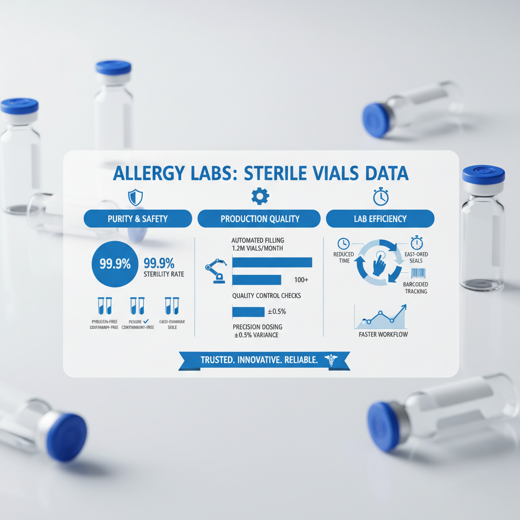 Advancements in Allergy Labs Sterile Vials for Accurate Diagnostic Testing