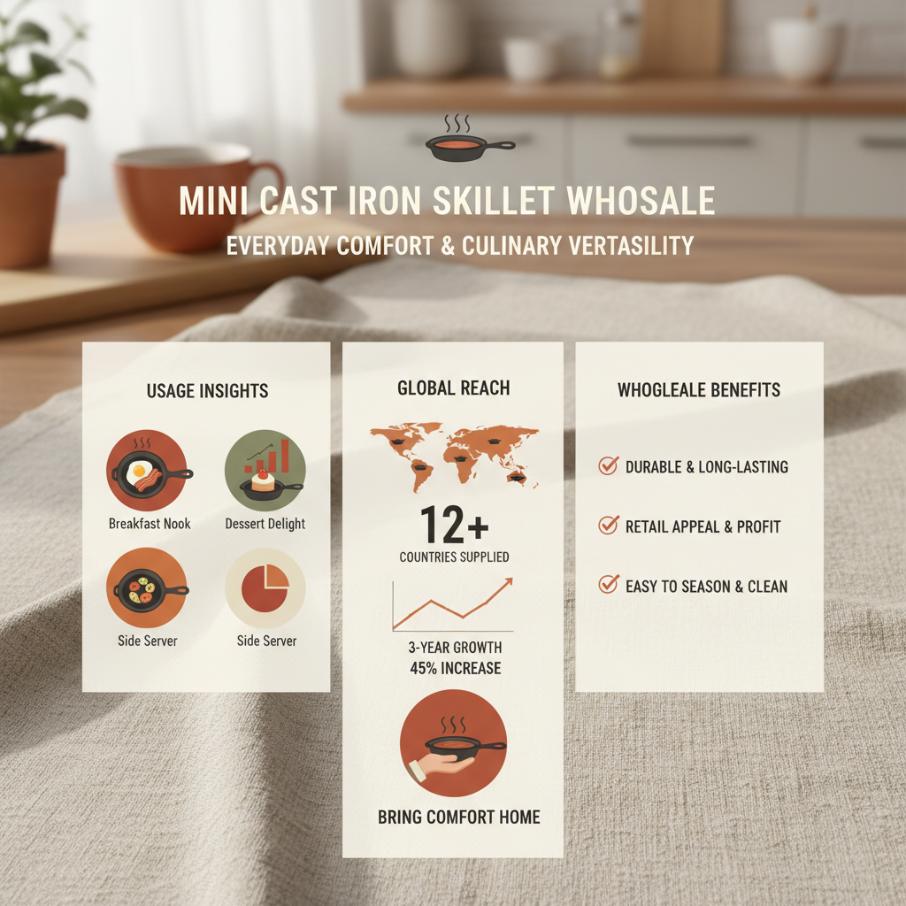 Comprehensive Guide to Mini Cast Iron Skillet Wholesale and Market Trends