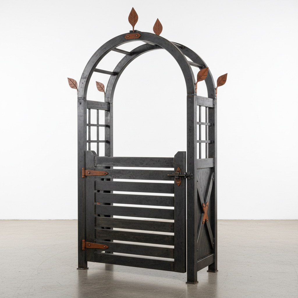 Enhance Your Outdoor Space with a Stunning Garden Arbor with Gate for Sale